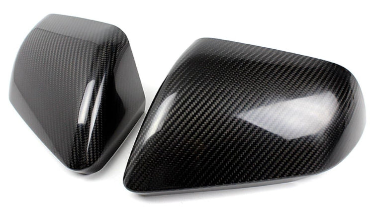 Carbon Fiber Rearview Mirror Covers Caps Fit passend für Ford Mustang 2015 UP