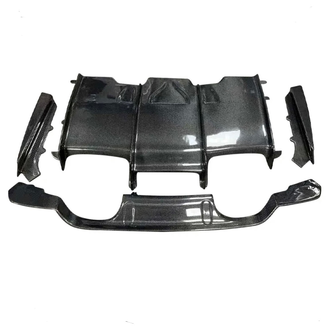 Carbon Diffusor 4-Teilig passend für BMW F80 M3 F82 F83 M4