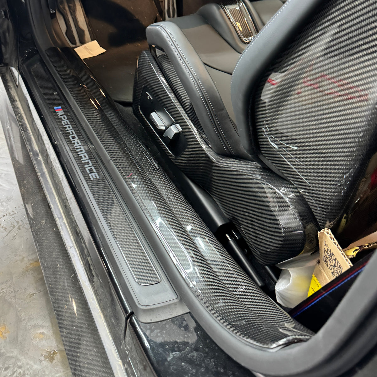 Carbon Einstiegsleisten passend für BMW M4 G82 G83 G22 G23