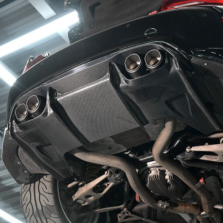 Carbon Fiber Diffuser V4 passend für BMW F87 M2
