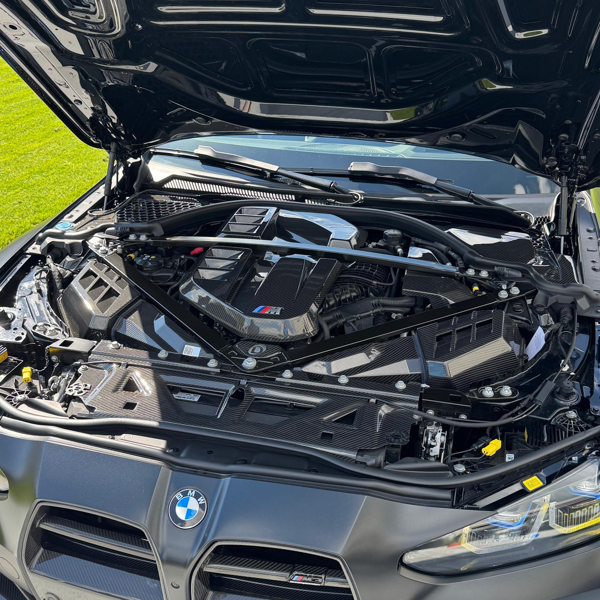 Carbon Motorabdeckung passend für BMW M3 G80 M4 G82 G83