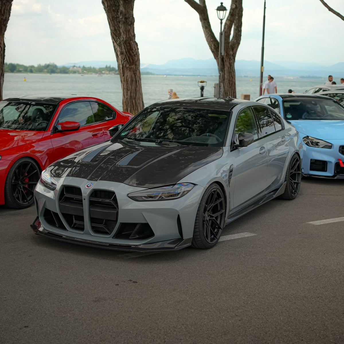 Carbon Frontlippe V3 passend für BMW M3 G80 M4 G82 G83