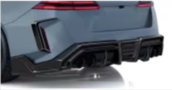 Carbon Fiber Rear Diffuser suitable for BMW M5 G90 G99