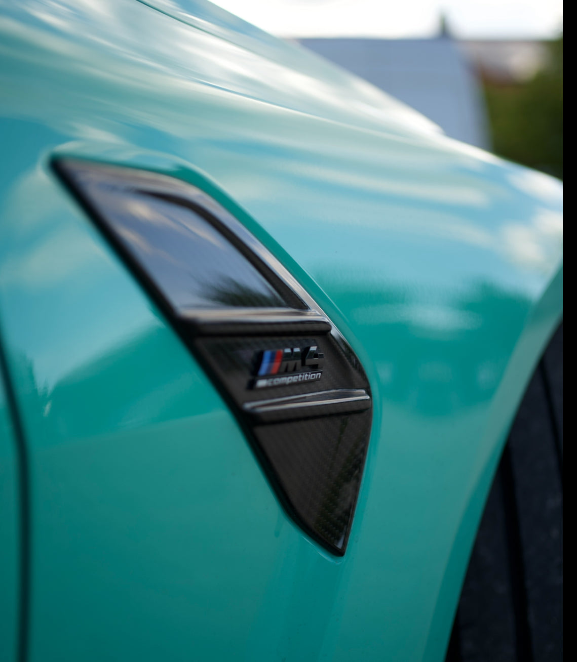 Carbon Seitenabdeckungen passend für BMW M4 G82