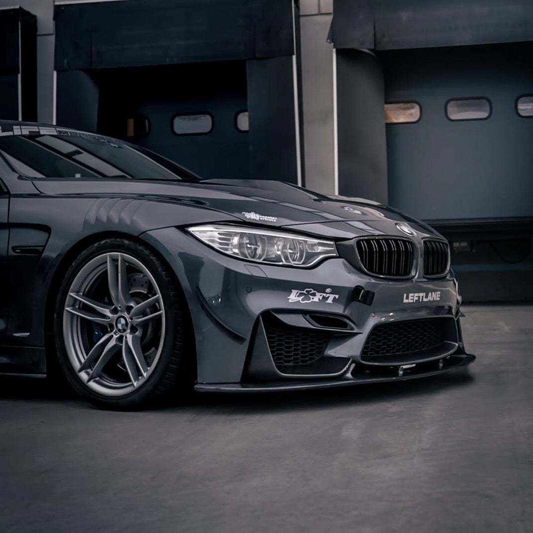 Carbon Frontlippe V4 passend für BMW F80/F82/F83