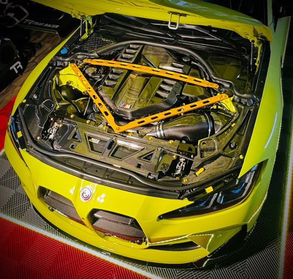 Carbon Motorabdeckung V2 passend für BMW M3 G80 M4 G82 G83