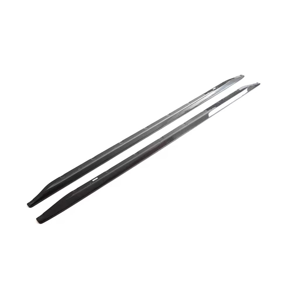 Carbon Fiber Side Skirts V2 suitable for BMW 4 Series G22 G23