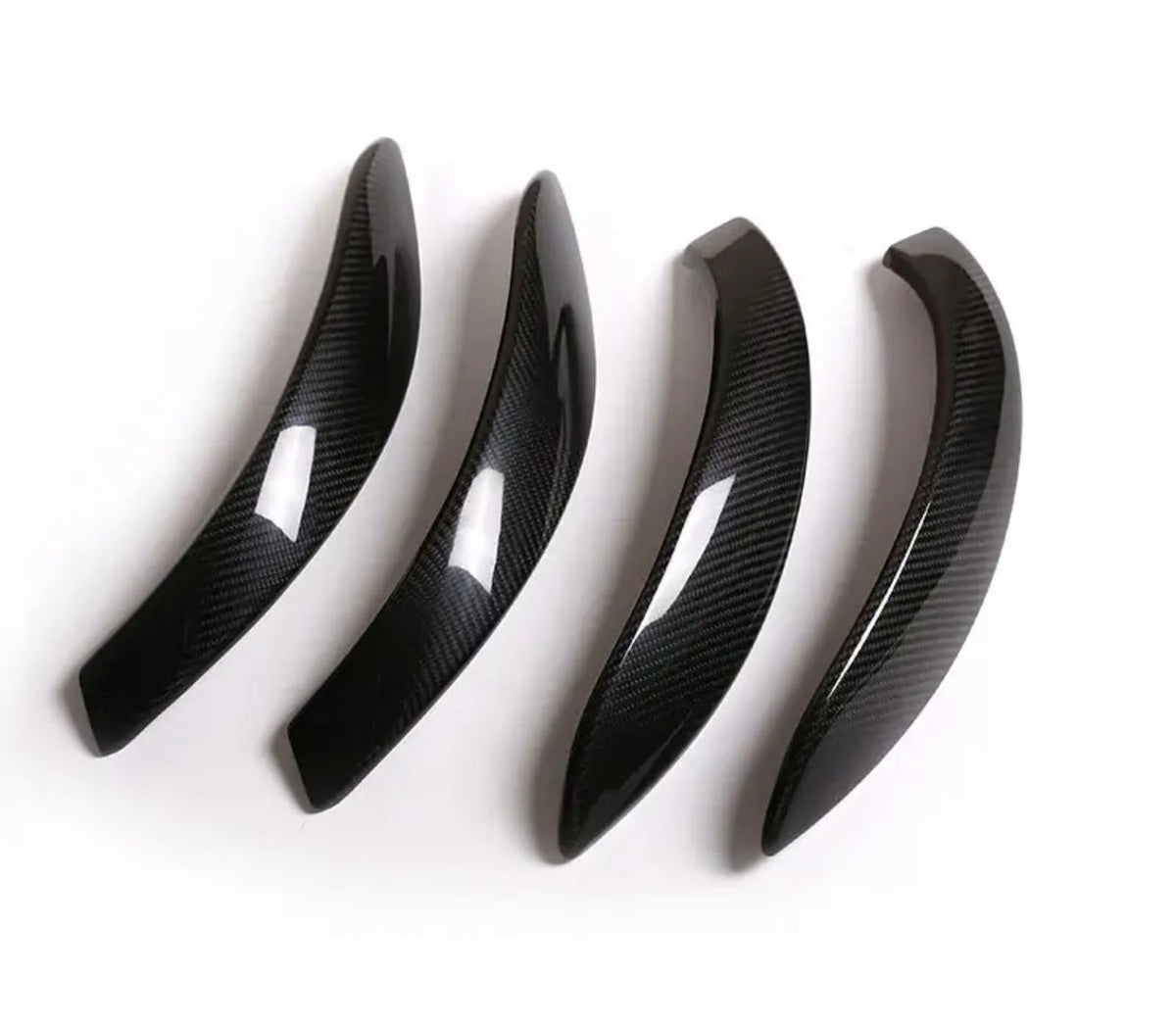 Carbon Innen Türgriff Ersatzabdeckungen passend für BMW F30 F32 F34 F80 M3 F82 F83 M4