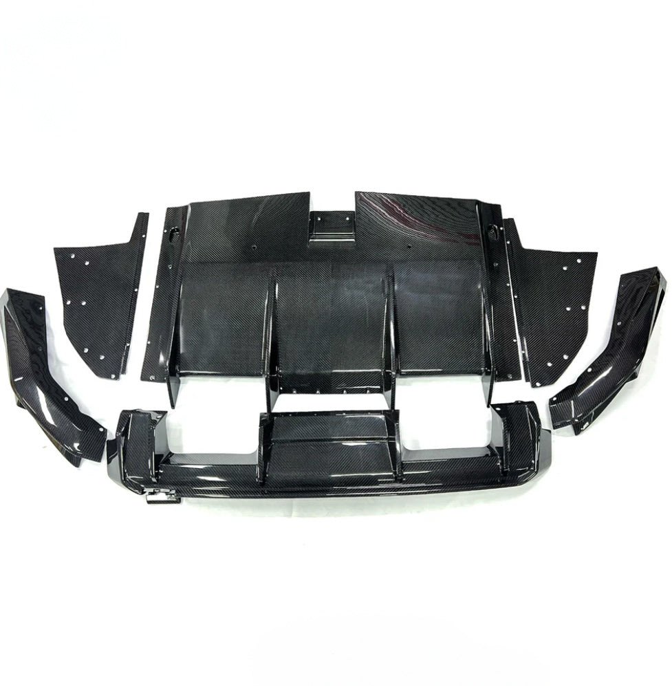 Carbon Diffusor V5 passend für BMW G80 G81 M3 G82 G83 M4