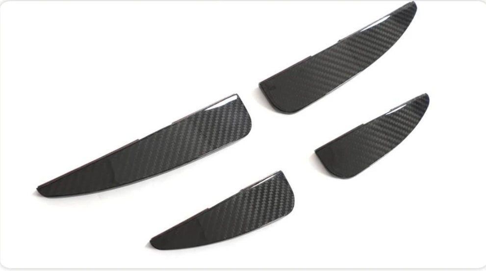 Carbon Fiber Front Bumper Splitters Air Vents passend für Audi R8 Performance Coupe