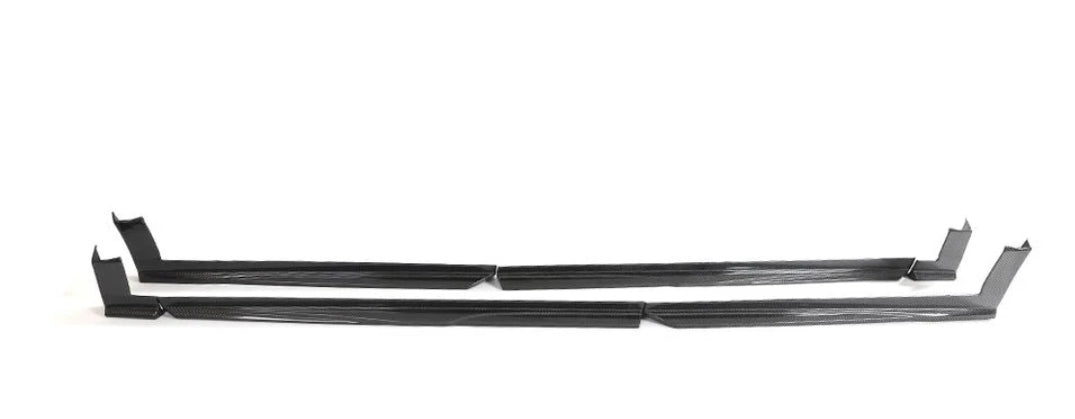 Carbon Fiber Car Side Bumper Skirts passend für Audi RSQ8