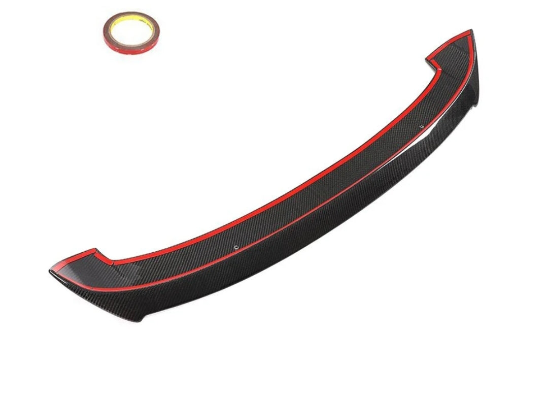 Carbon Fiber Car Roof Spoiler Window Wing passend für BMW F20 F21 Hatchback