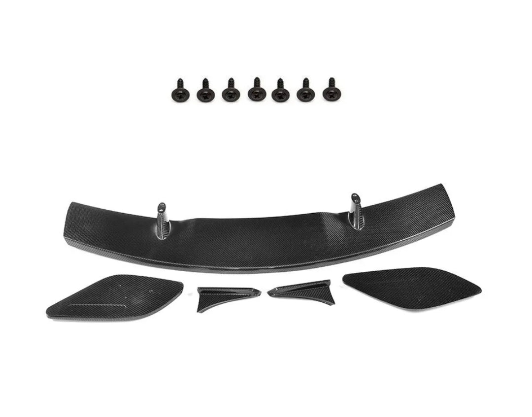 Carbon Fiber Car Roof Spoiler Lip Wing passend für Mercedes-Benz A Class A180 A200 A250 A260 A45 AMG Hatchback 4-Door