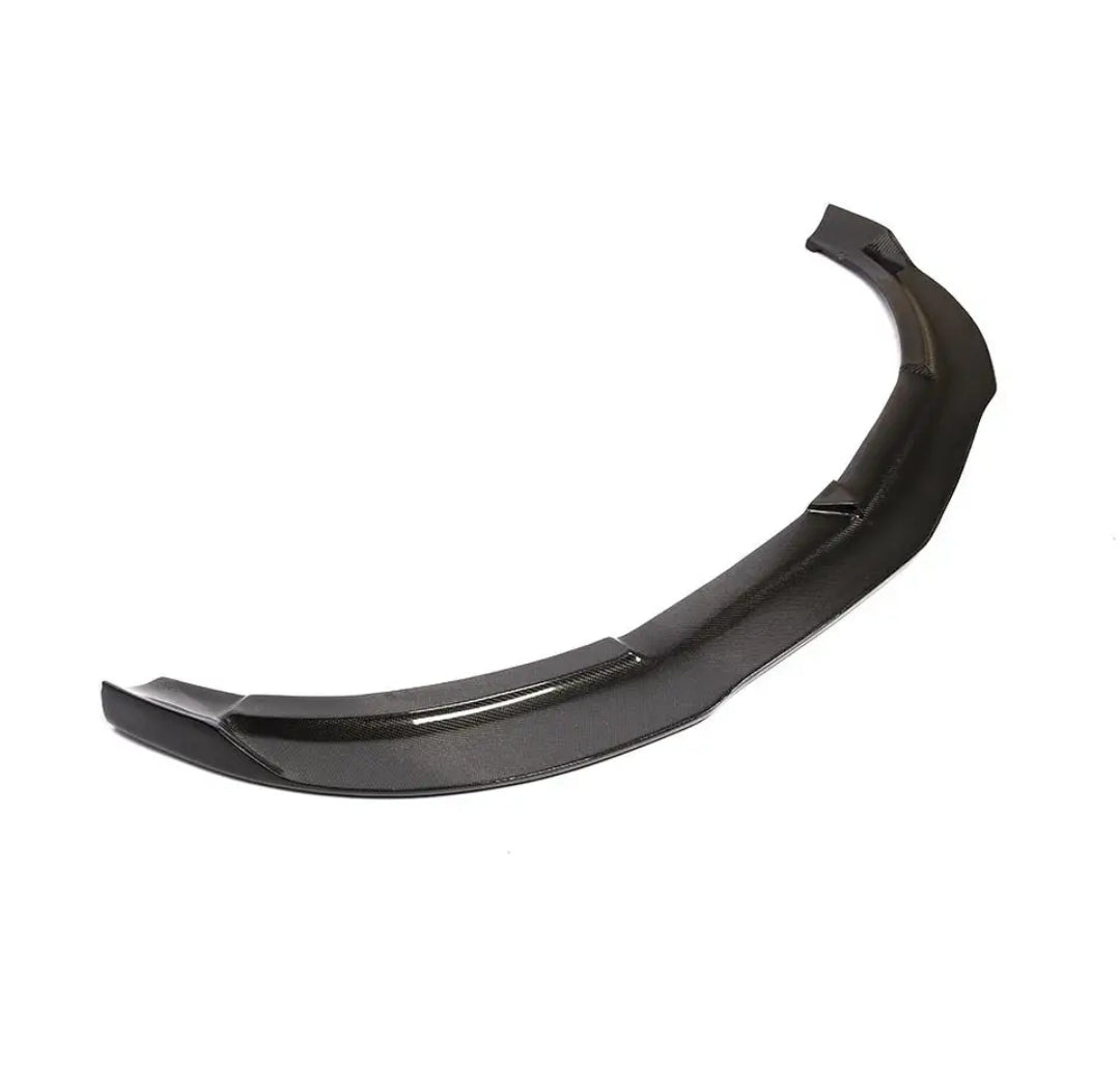 Carbon Fiber Car Front Bumper Lip Spoiler passend für Mercedes-Benz A Class A180 W176 A260 A45 AMG Sport