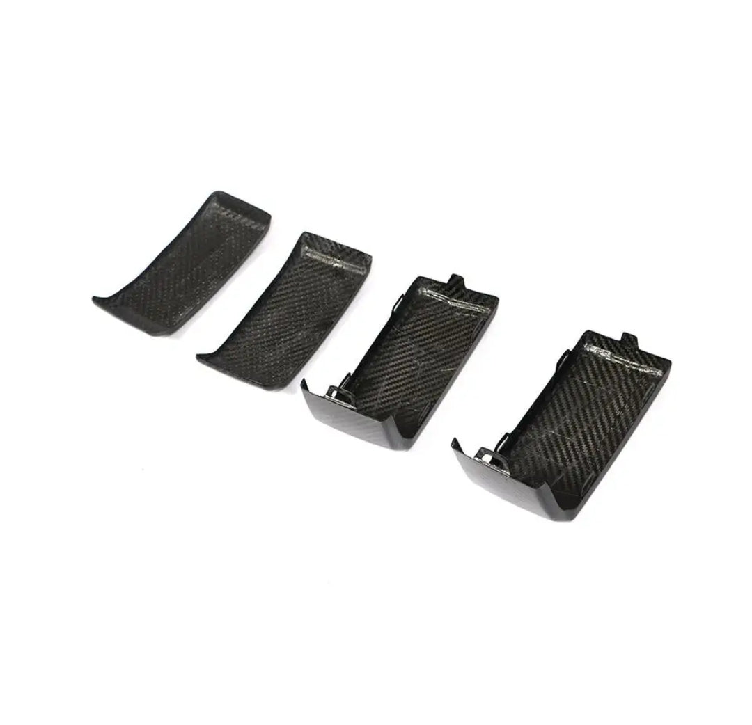 Carbon Fiber Car Front Bumper Decoration Cover passend für Mercedes-Benz G Class W464 G63 AMG