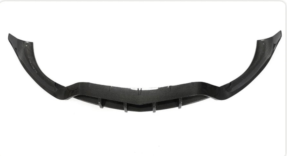 Carbon Fiber Car Front Bumper Lip Spoiler passend für Mercedes-Benz E Class W213 E63 AMG 4-Door