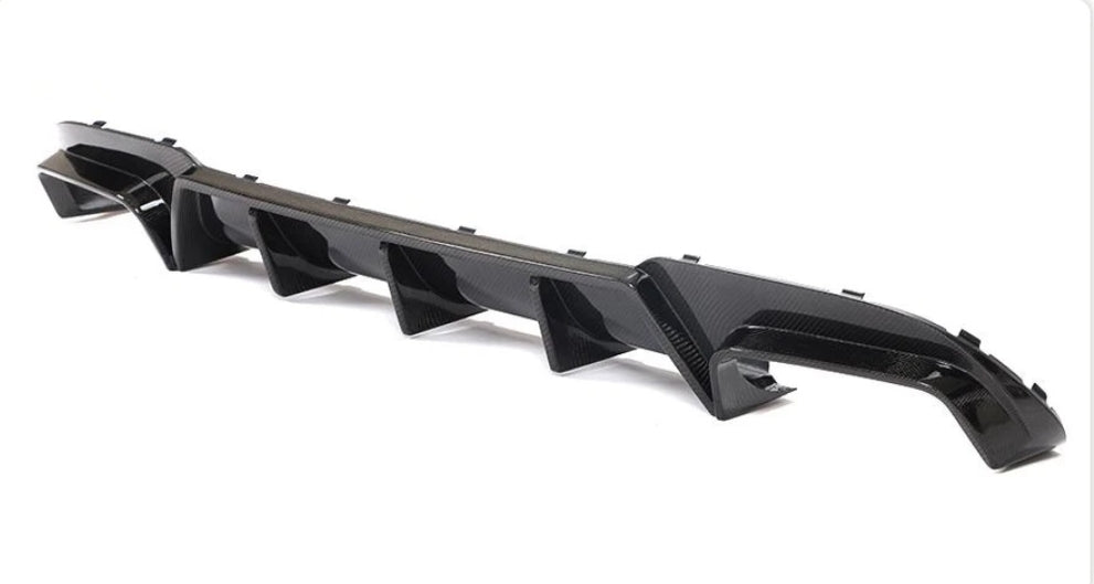 Carbon Fiber Car Rear Bumper Diffuser passend für Mercedes-Benz E Class Sport W212 E63 AMG Sedan