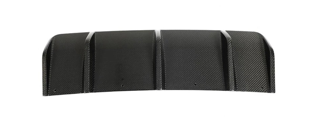 Carbon Fiber Car Rear Bumper Diffuser passend für Porsche Macan GTS Sport Utility