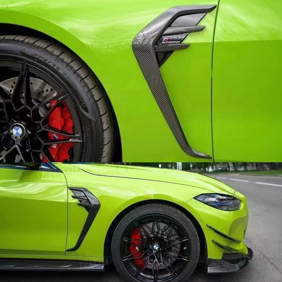 Carbon Seitenabdeckungen passend für BMW M3 G80 G81 M4 G82 G83