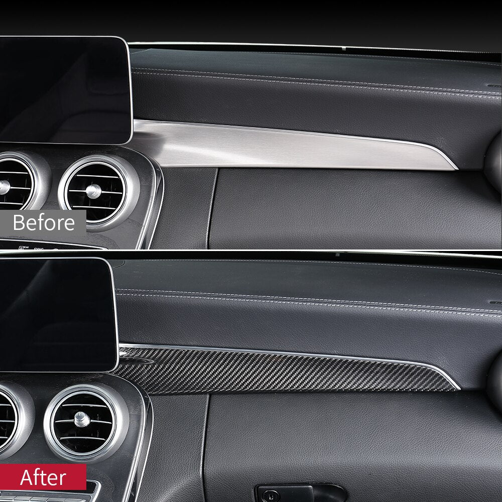 Carbon Fiber Dashboard passend für Mercedes W205