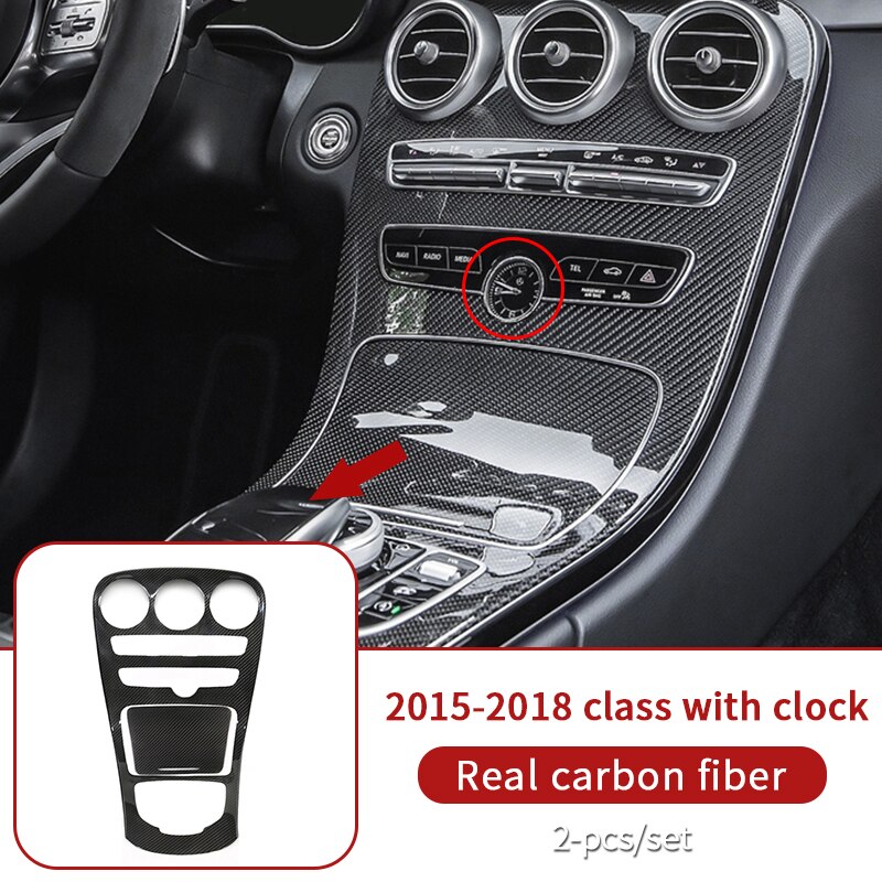 Carbon Fiber Interior Panel passend für Mercedes C Class W205