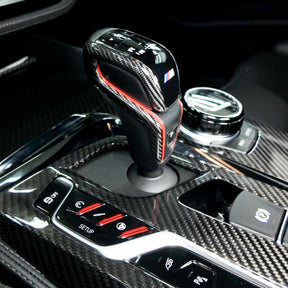 Carbon Fiber Gear Shift fits for BMW M5 F90 X3M X4M F97 F98