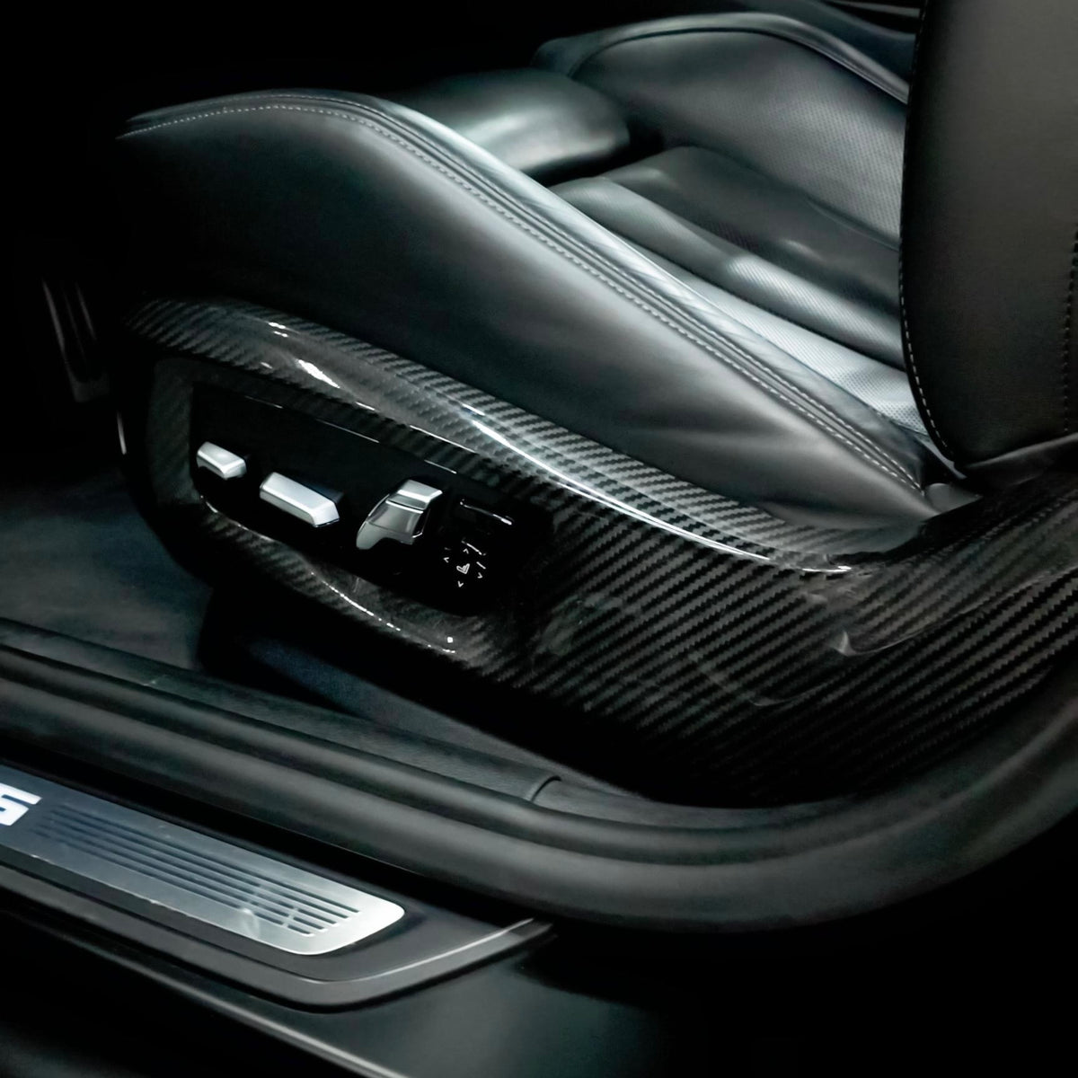 Carbon Fiber Seat Side Cover passend für BMW M5 F90