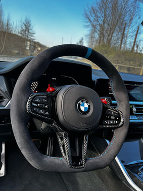 Carbon Alcantara Lenkrad LCI passend für BMW M2 G87 M3 G80 G81 M4 G82