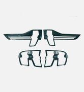 Carbon Fiber Rear Tail Light Lamp Cover passend für Pure Electric Mustang 2022