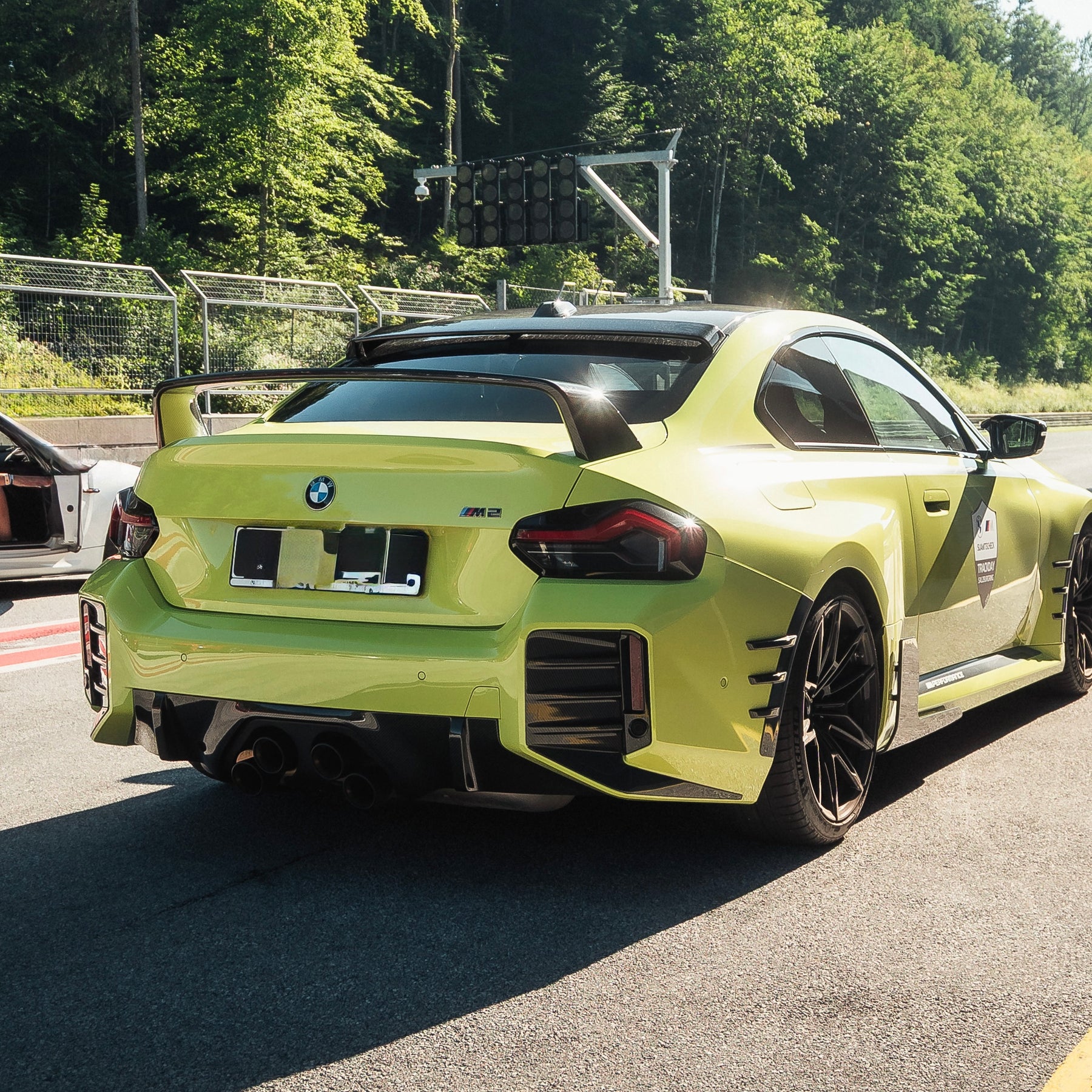 Carbon Heckstoßstangen Aufsätze passend für BMW M2 G87