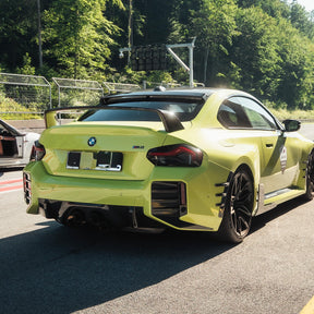 Carbon Heckstoßstangen Aufsätze passend für BMW M2 G87