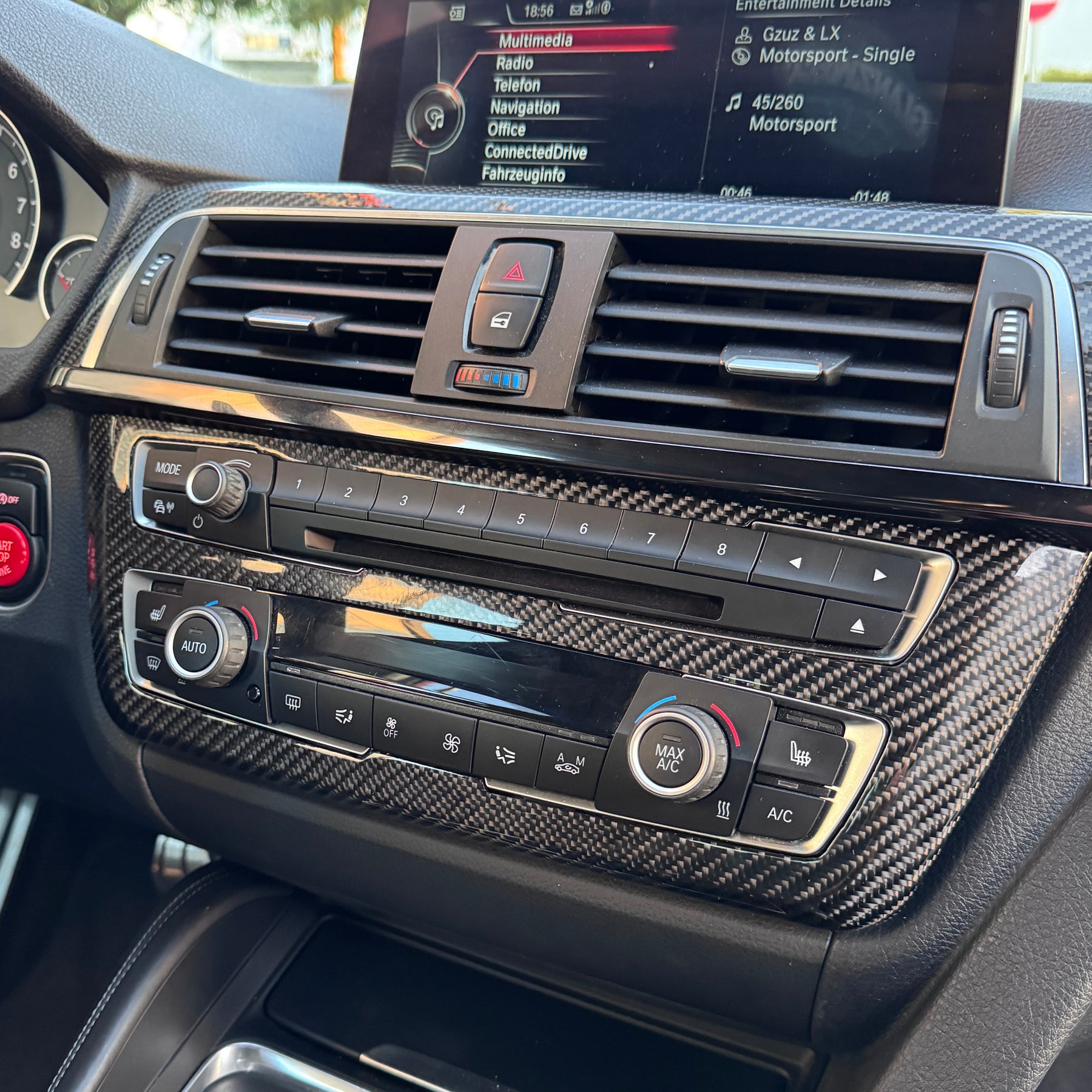 Carbon Radio Panel passend für F-Serie F80 F82