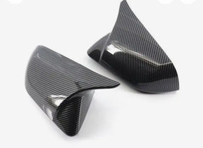 Carbon Fiber Side Wing Rearview Mirror Covers passend für Ford Mustang 2015-2020