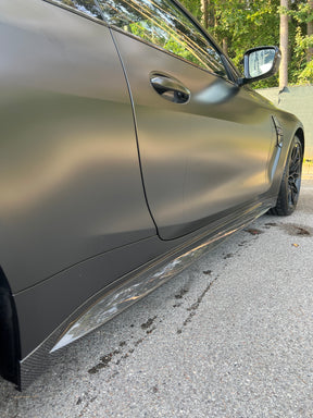 Carbon Seitenschweller V2 passend für BMW M4 G82 G83 M3 G80 G81