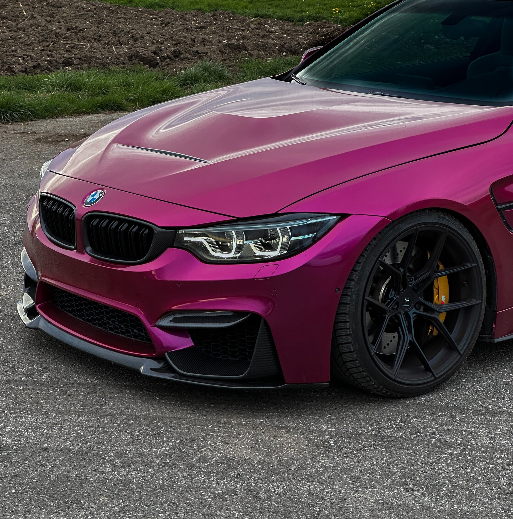 Carbon Frontlippe V1 passend für BMW M3 F80 M4 F82 F83