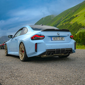 Carbon fiber diffuser for BMW M2 G87