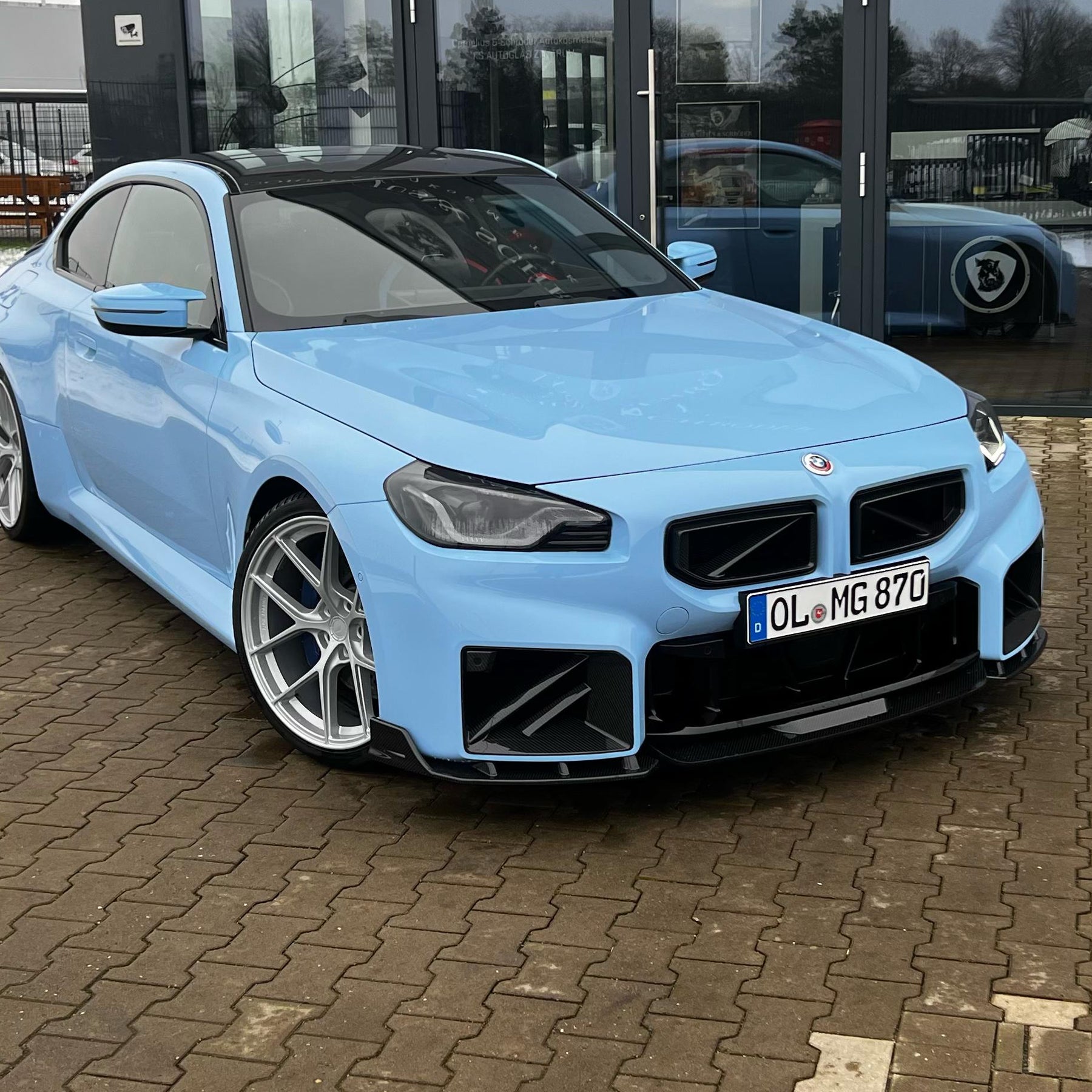 Carbon Frontlippe V6 passend für BMW M2 G87