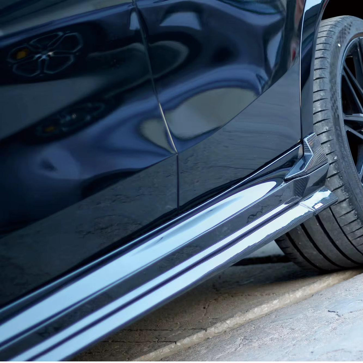 Carbon Fiber Side Skirts passend für X5M / X6M F95 F96