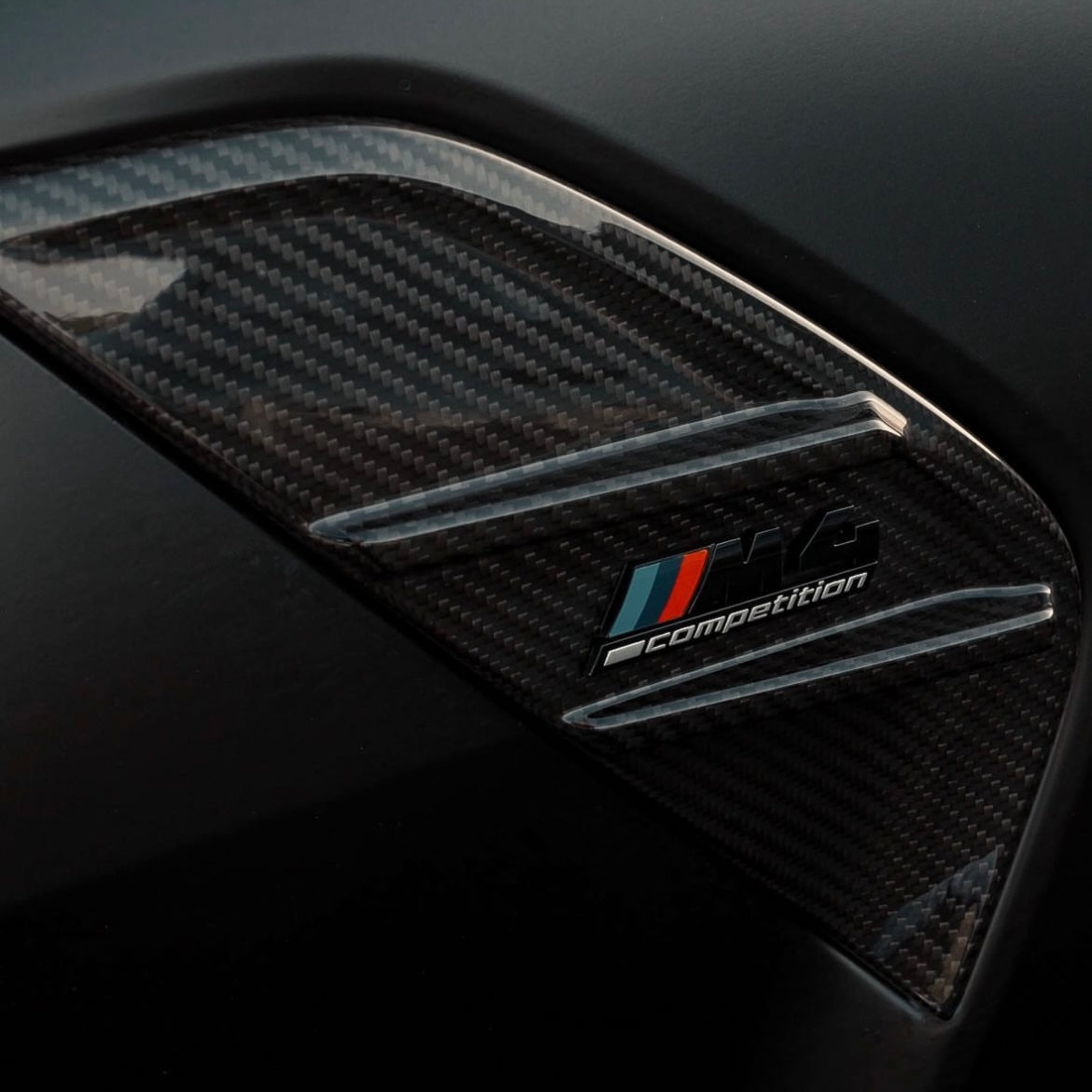 Carbon Seitenabdeckungen passend für BMW M3 G80 G81