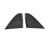 Carbon Fiber Rear Window Vents passend für Ford Mustang GT Coupe 2-Door 2015-2017