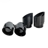 Carbon & Edelstahl  Auspuffblenden passend für BMW M2 G87 M3 G80 M4 G82 G83