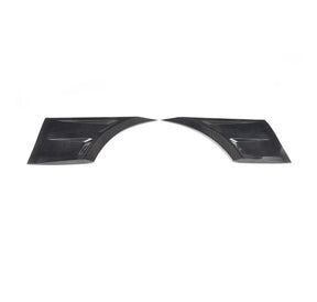 Carbon Fiber Car Fender Vents Trim passend für Ford Mustang GT Coupe 2-Door 2015-2017