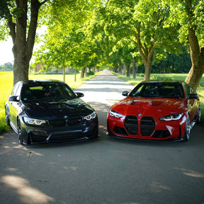 Carbon Frontlippe V8 passend für BMW F80/F82/F83