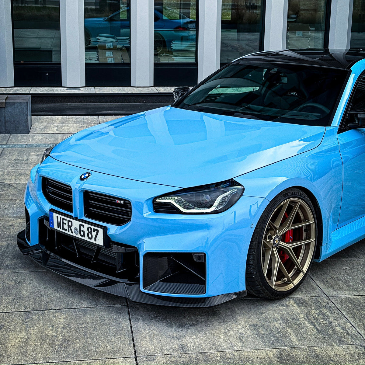 Carbon Lufteinlass Einsätze  V1 passend für New BMW M2 G87