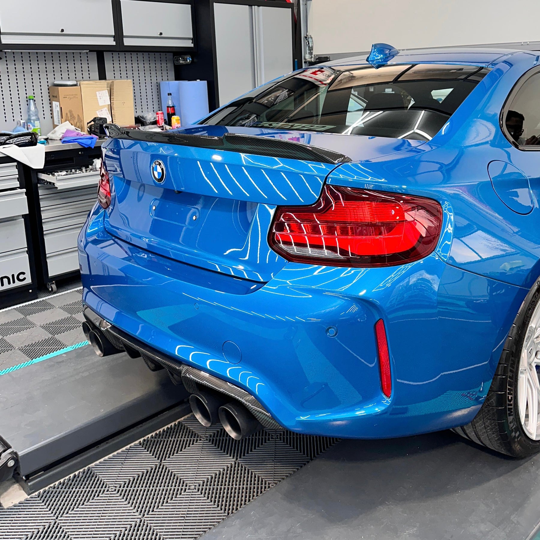 Carbon Heckspoiler V1 passend für BMW 2 Series F22 F23 F87