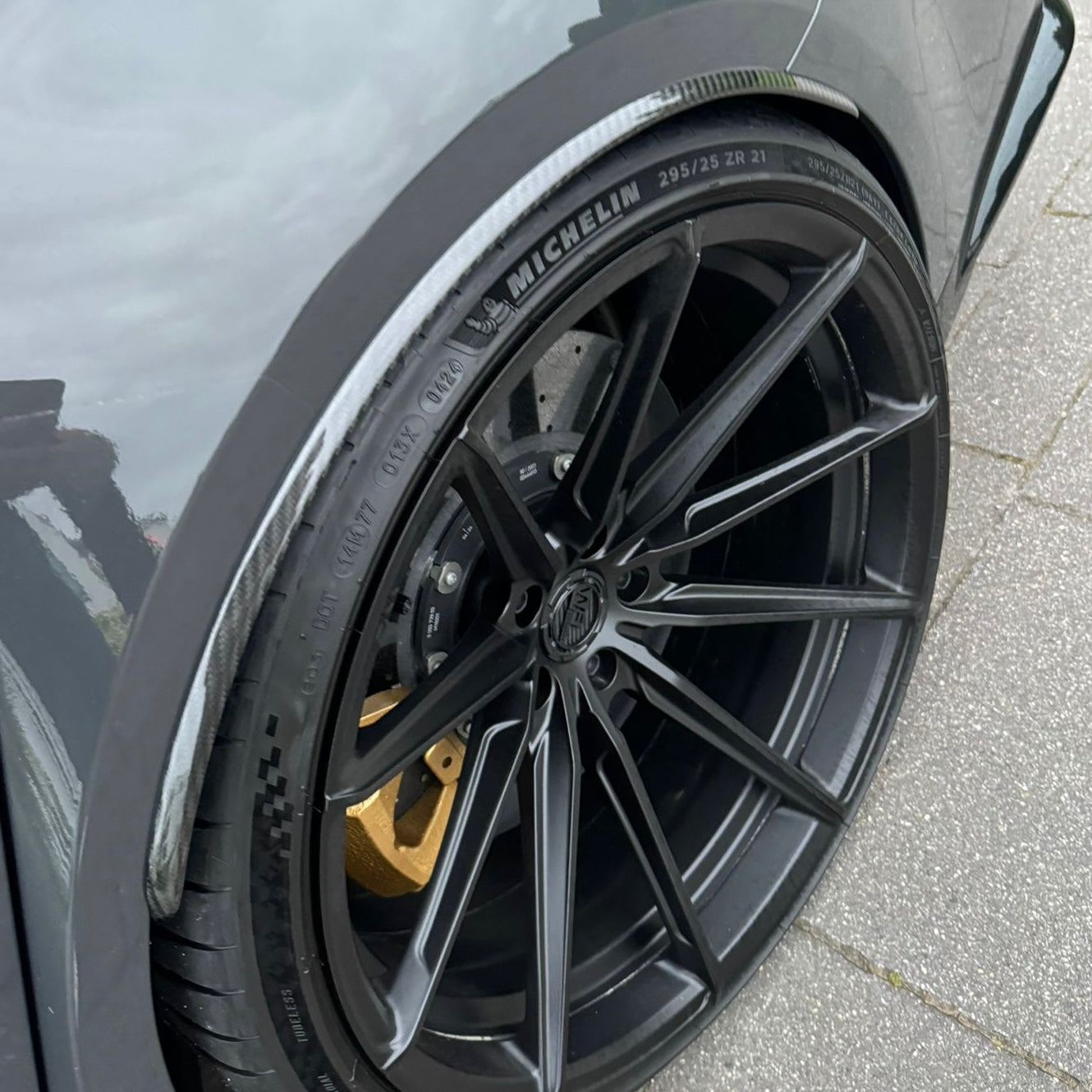 Carbon Heck Radhausabdeckung passend für BMW M3 G80 G81