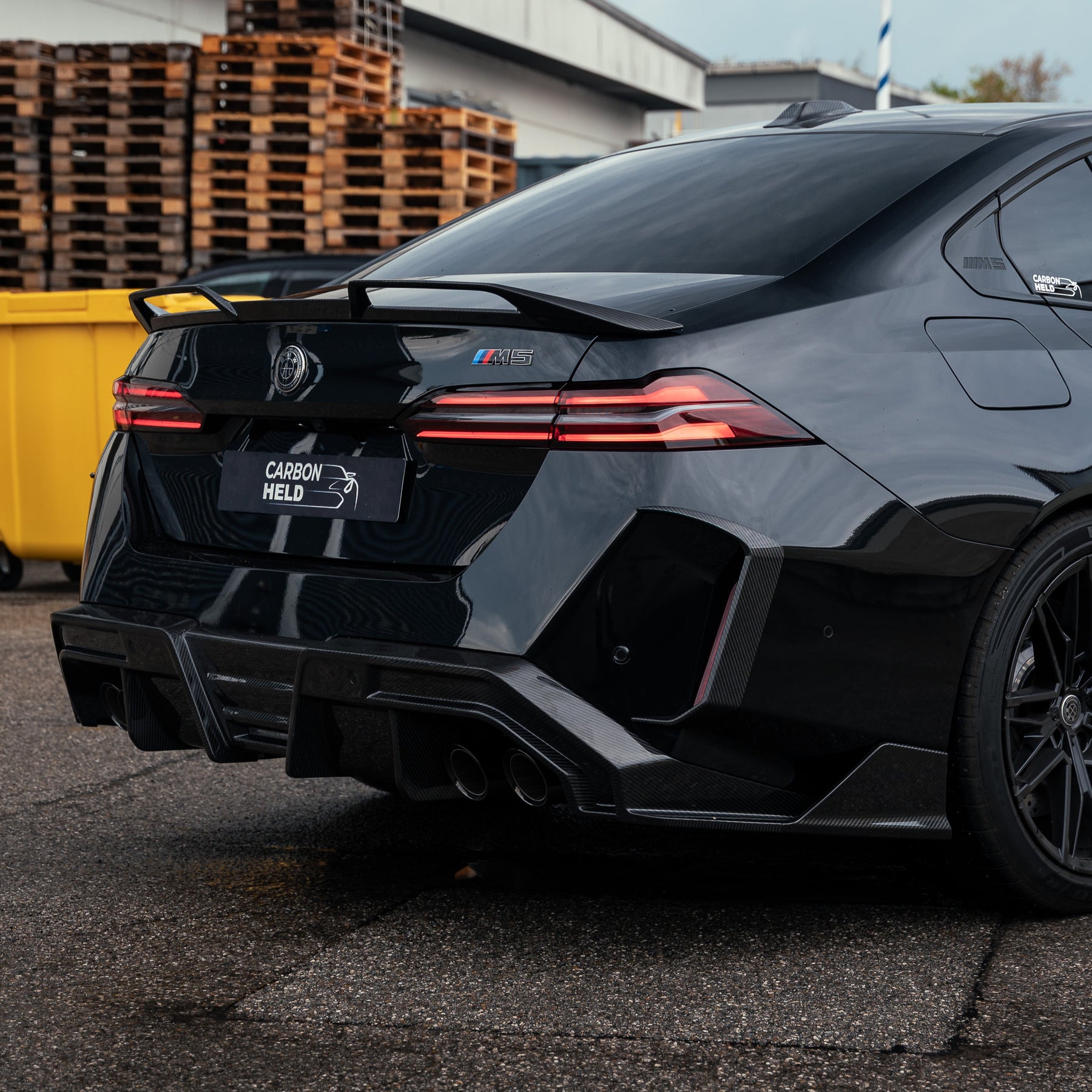 Carbon Heckabdeckung passend für BMW G90 G99 M5