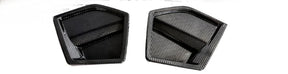 Carbon Fiber Car Front Bumper Vents Cover Splitters passend für BMW 3 Series G20 G28 M-Tech LCI 2022 2023