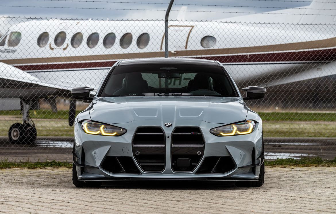 Carbon Frontlippe V4 passend für BMW M3 G80 M4 G82