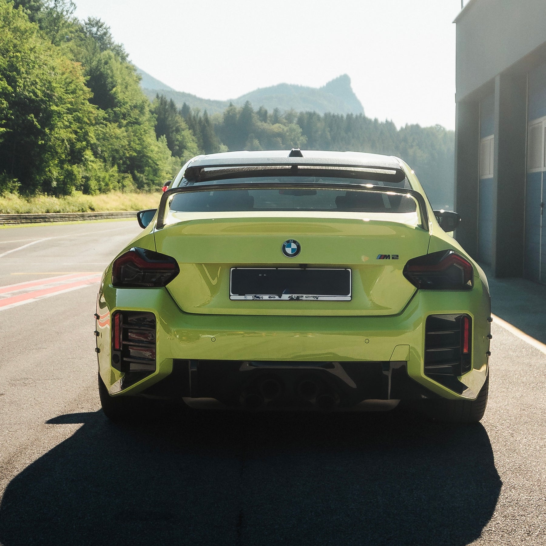 Carbon Heckstoßstangen Aufsätze passend für BMW M2 G87